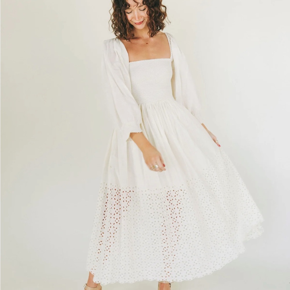 NWT FREE PEOPLE - PERFECT STORM MIDI in Tea